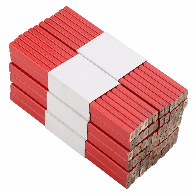 72pcs Wooden Lead Pencil Octagonal Carpenter Pencil Woodworking Marking Tool Durable Pencil 175mm Free Shipping Y200709
72pcs Wooden Lead Pencil Octagonal Carpenter Pencil Woodworking Marking Tool Durable Pencil 175mm Free Shipping Y200709