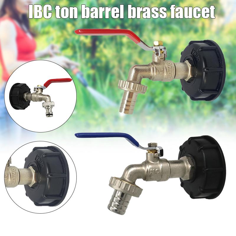 IBC Faucet Tote Tank Drain Adapter Threaded Cap Garden Hose Connector 1/2 Inch Hose Faucet Replacement FAS6
IBC Faucet Tote Tank Drain Adapter Threaded Cap Garden Hose Connector 1/2 Inch Hose Faucet Replacement FAS6