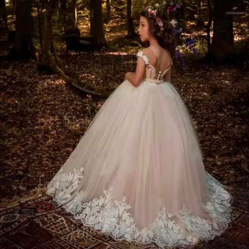 Lolita Champagne Tulle Girls Flower Girl Dresses For Wedding Kids First Communion Party Princess Beading Sash Princess Gown1, As image
Lolita Champagne Tulle Girls Flower Girl Dresses For Wedding Kids First Communion Party Princess Beading Sash Princess Gown1, As image
