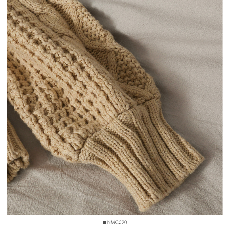 Autumn Winter Women's Sweater Korean Retro V-neck Thick Wool Twist Cardigan New Solid Color Short Female Knitted Coats LL813 201031