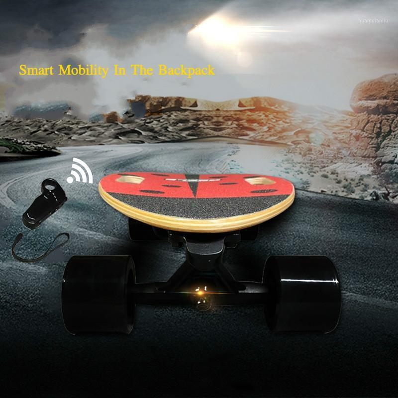 Portable Mini Electric Skateboard Smart Mobility Four Wheel Single and Double Drive Fish Board Wireless Remote Control Scooter1, 2.2a with remote e
Portable Mini Electric Skateboard Smart Mobility Four Wheel Single and Double Drive Fish Board Wireless Remote Control Scooter1, 2.2a with remote e