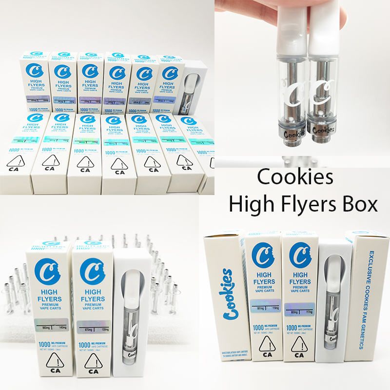 Cookies Vapes Cartridges Carts 510 Thread Vape Pen Atomizer High Flyers Packaging E cigarette Disposable Ceramic Coil Vaporizer 0.8ml 1.0ml Glass Tank Cookies-Vapes
Cookies Vapes Cartridges Carts 510 Thread Vape Pen Atomizer High Flyers Packaging E cigarette Disposable Ceramic Coil Vaporizer 0.8ml 1.0ml Glass Tank Cookies-Vapes