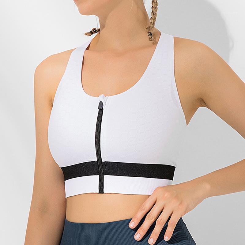 Women Sport Bras Zipper Front Shockproof Padded Yoga Bra Girls Crop Tank Tops Hollow Out Fitness Running Gym Vest Gymwear Female1, Sa-wx5027 black
Women Sport Bras Zipper Front Shockproof Padded Yoga Bra Girls Crop Tank Tops Hollow Out Fitness Running Gym Vest Gymwear Female1, Sa-wx5027 black