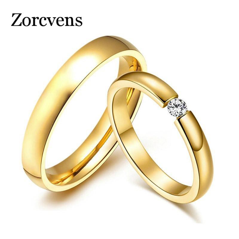Modyle Simple Gold Color Stainless Steel Engagement Rings for Women Men Elegant Thin Wedding Band Anniversary Gift
Modyle Simple Gold Color Stainless Steel Engagement Rings for Women Men Elegant Thin Wedding Band Anniversary Gift