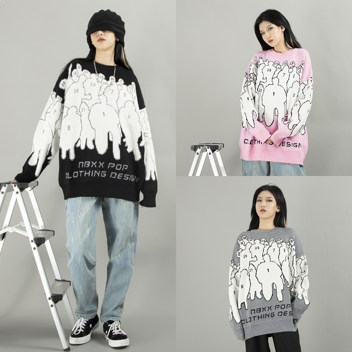 2021 New Novo 3 Cores Mulheres Pullovers Outono Inverno Mulher Streetwear Juventude Moda Hip Hop Casal Tric Camisola 107u, Ma28pink
2021 New Novo 3 Cores Mulheres Pullovers Outono Inverno Mulher Streetwear Juventude Moda Hip Hop Casal Tric Camisola 107u, Ma28pink