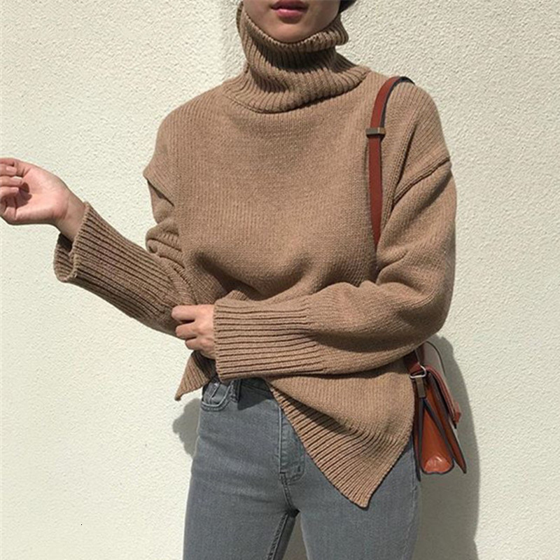 2021 New Women's Fall Winter Knitted or Crocheted High Division Minimalist Solid Style Tops Sw7400 962T, White
2021 New Women's Fall Winter Knitted or Crocheted High Division Minimalist Solid Style Tops Sw7400 962T, White