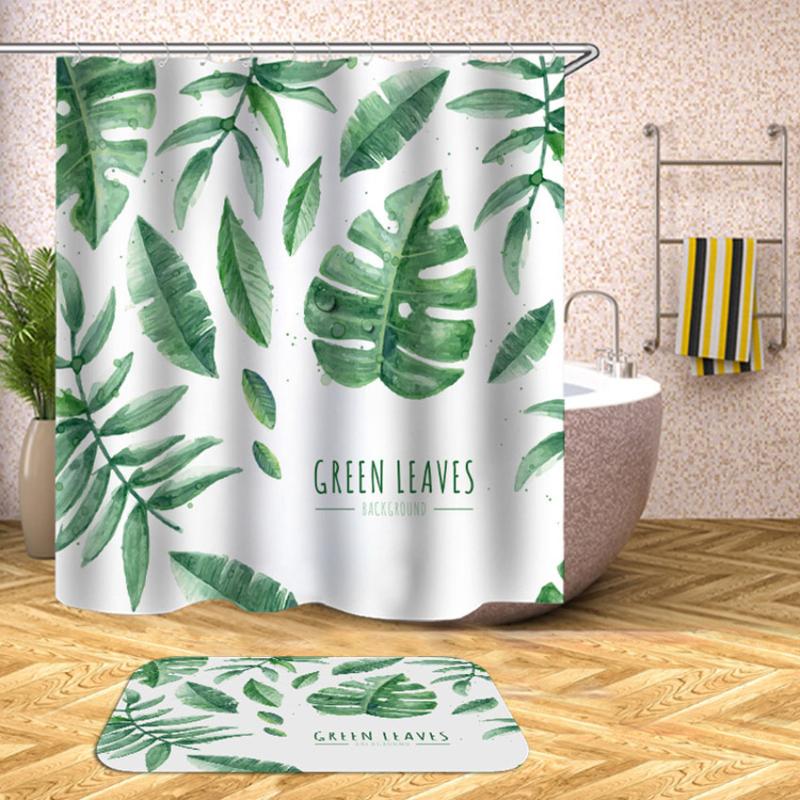 Tropical Plants Shower Curtain Leaves Bath Curtains For Bathroom Bathtub Waterproof Bathing Cover Extra Large Wide 12pcs Hooks
Tropical Plants Shower Curtain Leaves Bath Curtains For Bathroom Bathtub Waterproof Bathing Cover Extra Large Wide 12pcs Hooks