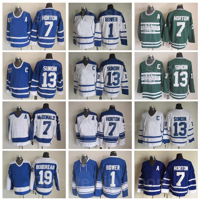 Men Retro Ice Hockey 13 Mats Sundin Jersey Tim Horton 7 Lanny McDonald 19 Bruce Boudreau 1 Johnny Bower Vintage Classic CCM 75th Anniversary For Sport Fans FengYe, 7 blue
Men Retro Ice Hockey 13 Mats Sundin Jersey Tim Horton 7 Lanny McDonald 19 Bruce Boudreau 1 Johnny Bower Vintage Classic CCM 75th Anniversary For Sport Fans FengYe, 7 blue