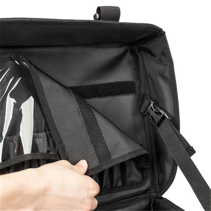 Makeup Train Cases 2-in-1 Professional Artist Travel Storage Cosmetic Case Make Up With Drawbar Black Suitcase Beauty Luggage Bag