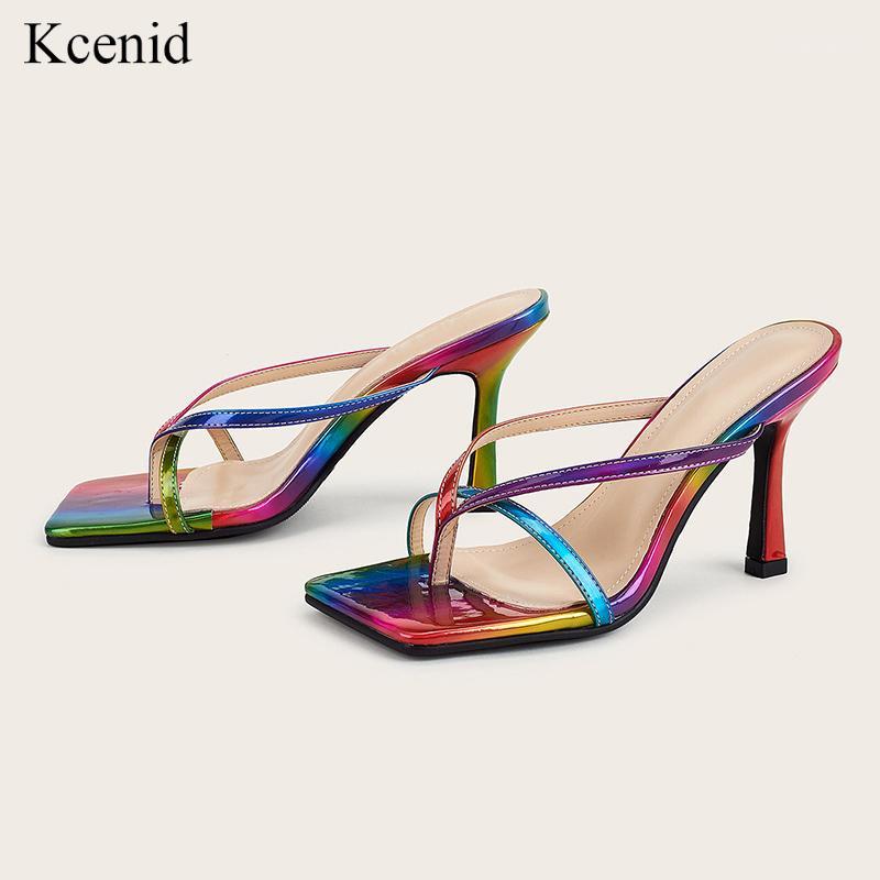 Kcenid 2020 New colorful women slippers summer outdoor sandal thin high heel slip on flip flops elegant women slides size 36-421, Multi color
Kcenid 2020 New colorful women slippers summer outdoor sandal thin high heel slip on flip flops elegant women slides size 36-421, Multi color