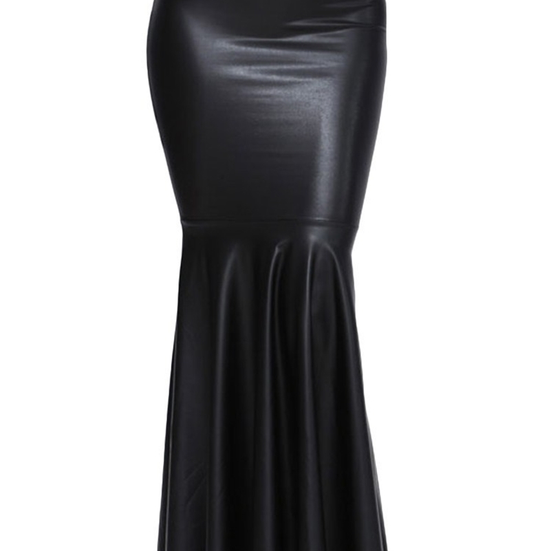 Woman Big Plus Size 8XL Maxi Long Black Faux Leather Skirt Women Saia Longa Femininas Ladies High Waist Mermaid Fishtail Skirts Y200326
Woman Big Plus Size 8XL Maxi Long Black Faux Leather Skirt Women Saia Longa Femininas Ladies High Waist Mermaid Fishtail Skirts Y200326