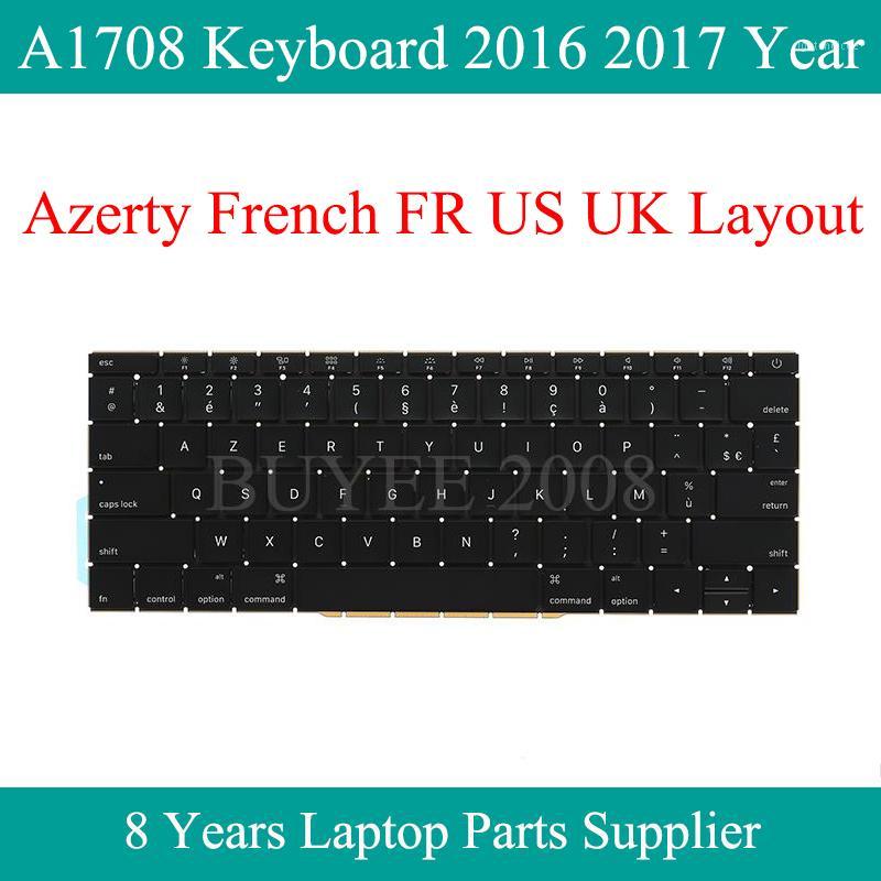 Origianl Laptop A1708 Keyboard For Pro 13.3" Azerty FR US UK Layout A1708 French Keyboard Replacement Late 2020 Mid 20201
Origianl Laptop A1708 Keyboard For Pro 13.3" Azerty FR US UK Layout A1708 French Keyboard Replacement Late 2020 Mid 20201