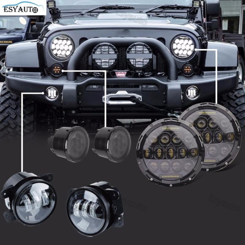 7 inch 75W Headlights+4" LED Fog Lights+Amber Front Turning Light Assembly Turning color Lamp Side Makers for1
7 inch 75W Headlights+4" LED Fog Lights+Amber Front Turning Light Assembly Turning color Lamp Side Makers for1