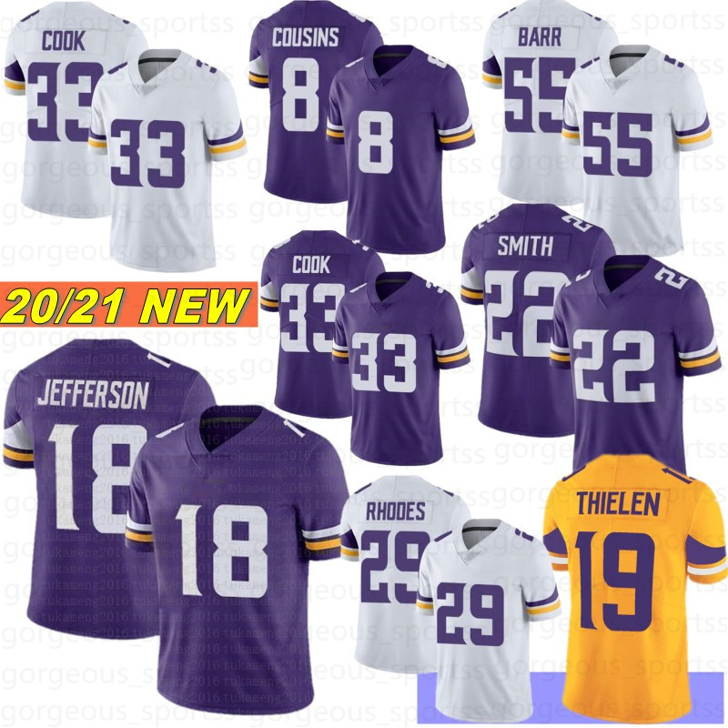 18 Justin Jefferson Men Jerseys 19 Adam Thielen Danielle Hunter Dalvin Cook Harrison Smith Diggs Cousins Rudolph Maillots de football 2021, Weijingren
18 Justin Jefferson Men Jerseys 19 Adam Thielen Danielle Hunter Dalvin Cook Harrison Smith Diggs Cousins Rudolph Maillots de football 2021, Weijingren