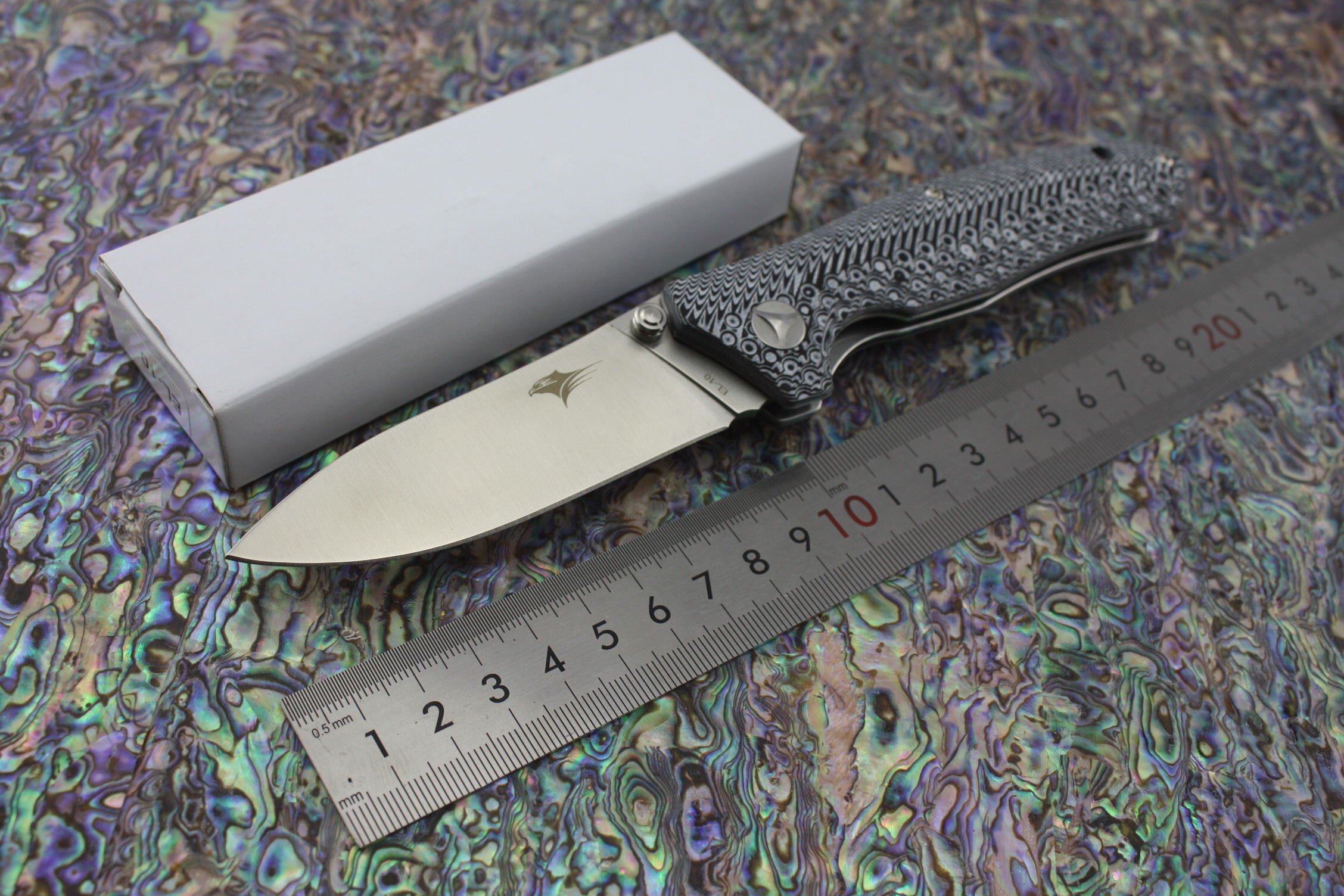 Enlan Bee EL-10 classic tactical folding knife 8CR13mov blade G10 handle camping hunting outdoor EDC tools
Enlan Bee EL-10 classic tactical folding knife 8CR13mov blade G10 handle camping hunting outdoor EDC tools
