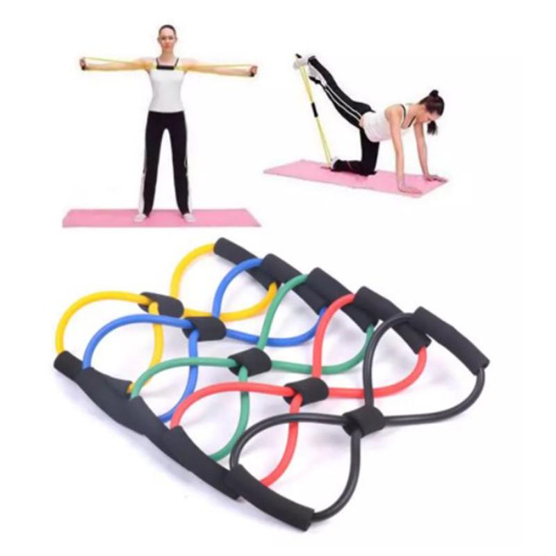 Yoga Gum Fitness Resistance 8 Word Chest Expander Rope Workout Muscle Fitness Rubber Elastic Bands for Sports Exercise
Yoga Gum Fitness Resistance 8 Word Chest Expander Rope Workout Muscle Fitness Rubber Elastic Bands for Sports Exercise