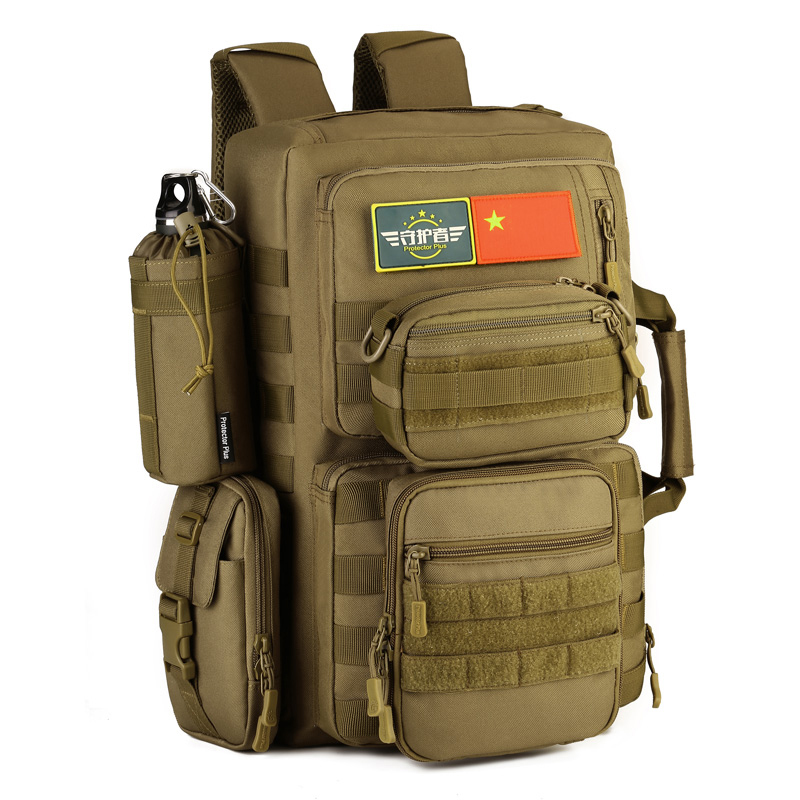 35L Portable Shoulder Cross-body Tactical Backpack Men Women Outdoor Sports Travel Laptop Bag Molle Military Backpack SHS417 Y200920