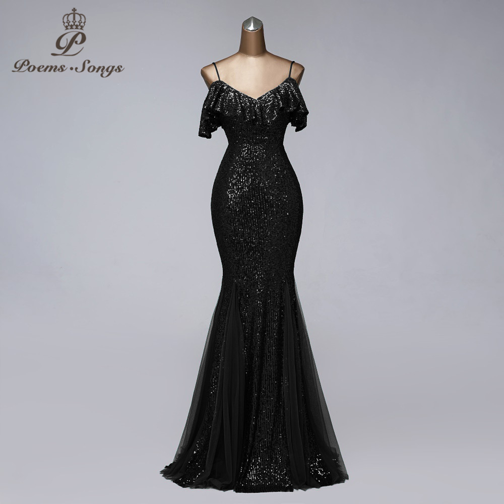 Formal evening dresses long evening gowns mermaid dresses woman party night suspender vestidos de fiesta de noche 201114