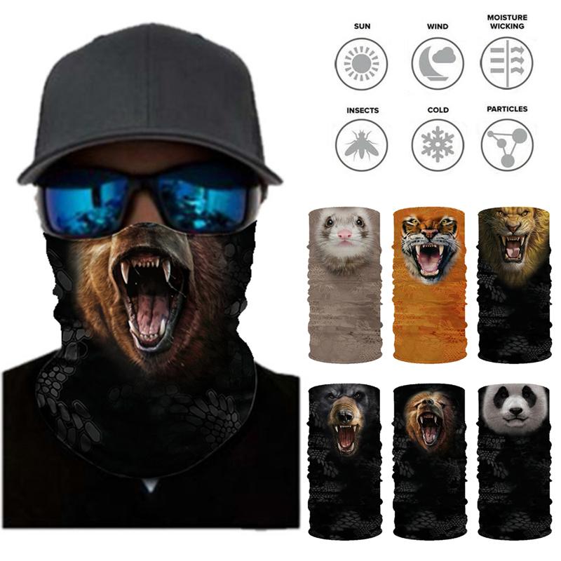 New 3D Animal Seamless Magic Scarf Multifunctional Bandana Neck Warmer Women Men Unisex Fishing Bicycle Cycling Headband, 01
New 3D Animal Seamless Magic Scarf Multifunctional Bandana Neck Warmer Women Men Unisex Fishing Bicycle Cycling Headband, 01