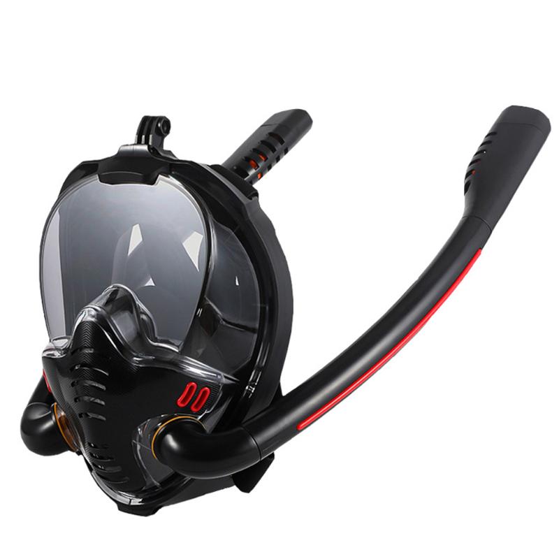 Double Respirator Snorkeling Diving Mask HD Full Face Dry Swimming Snorkel Equipment Underwater Accessories With Camera Bracket
Double Respirator Snorkeling Diving Mask HD Full Face Dry Swimming Snorkel Equipment Underwater Accessories With Camera Bracket