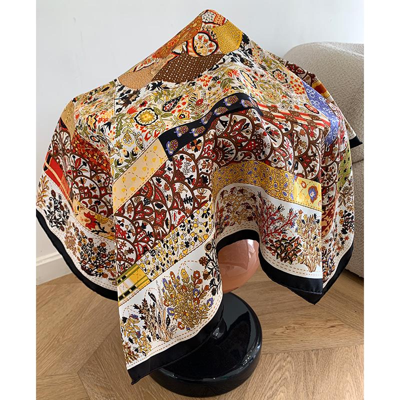 Square 100% Silk Scarf Shawl Wraps Spring Fashoin Scarves for Women Ladies Gifts 35"
Square 100% Silk Scarf Shawl Wraps Spring Fashoin Scarves for Women Ladies Gifts 35"