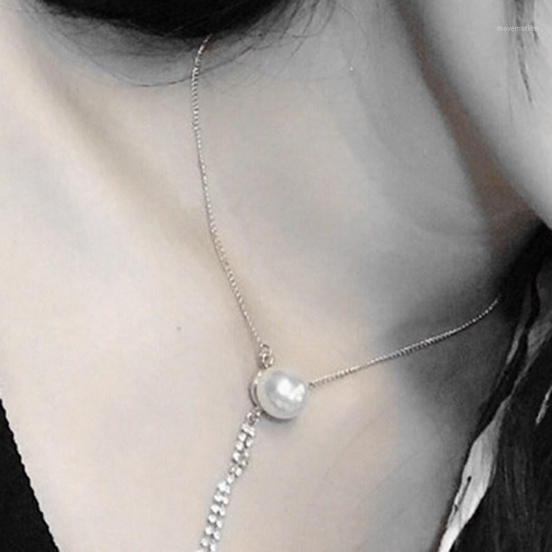 2020 Fashion Korean Jewelry Imitation Pearl Choker Necklaces for Women Crystal Long Tassel Necklaces Nightclub Collar1
2020 Fashion Korean Jewelry Imitation Pearl Choker Necklaces for Women Crystal Long Tassel Necklaces Nightclub Collar1