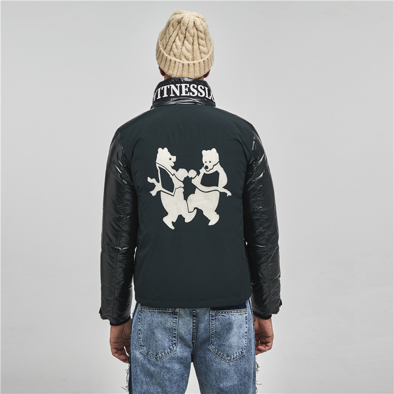 Men Winter Jacket Men Waterproof Windproof Winter jacket Coat Solid Hooded Casual Outwear Clothing Jacket Down 201127