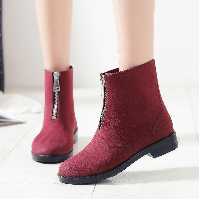 Fashion Women's RainBoots Woman Zipper Ankle Boots Women Comfortable Waterproof Short Boots Ladies Causal Footwear Female Shoes1, Black
Fashion Women's RainBoots Woman Zipper Ankle Boots Women Comfortable Waterproof Short Boots Ladies Causal Footwear Female Shoes1, Black