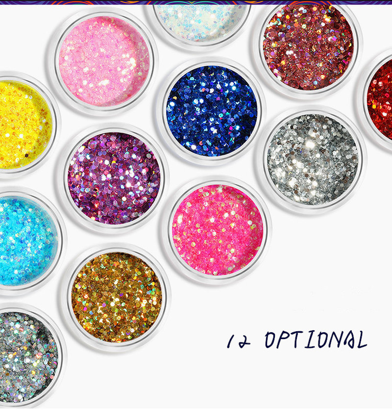 1potFlake Chunky Glitter Powder Colorful Nail Eyeshadow Tattoo Body Face make-up Mixed Paillette Face Body Nail Art 17g/pot
1potFlake Chunky Glitter Powder Colorful Nail Eyeshadow Tattoo Body Face make-up Mixed Paillette Face Body Nail Art 17g/pot