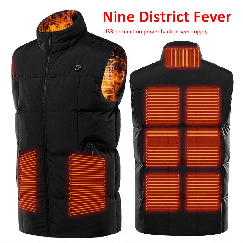 2020 New Heating Pads Winter Outdoor Men Electric Heated Vest USB Heating Vest Winter Thermal Cloth Feather Hunting Jacket, Black
2020 New Heating Pads Winter Outdoor Men Electric Heated Vest USB Heating Vest Winter Thermal Cloth Feather Hunting Jacket, Black