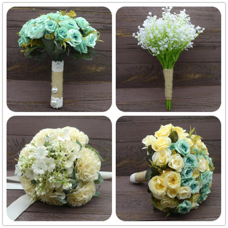 Hot Silk flower wedding bouquet roses dahlias Artificial flowers fall vivid fake leaf wedding flower bridal bouquets decoration, White
Hot Silk flower wedding bouquet roses dahlias Artificial flowers fall vivid fake leaf wedding flower bridal bouquets decoration, White