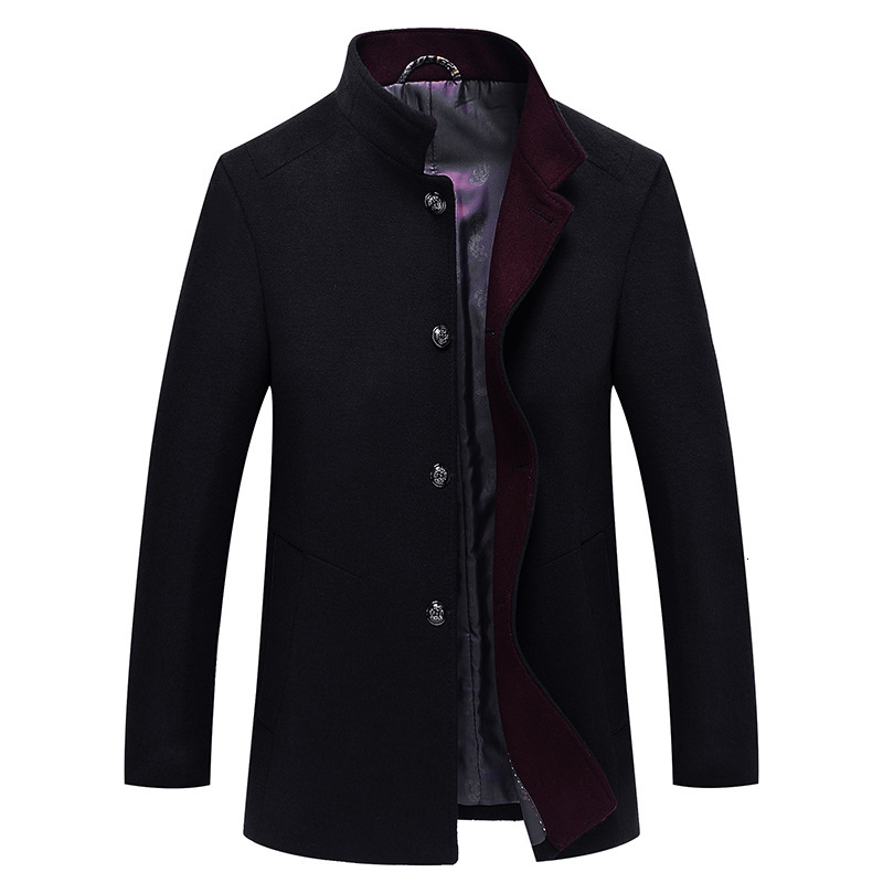 2021 New Men's Wool Jacket Winter Autumn Mens Long Slim Fit Coats Casual Stand Collar Solid Jackets Male 26gc, Black
2021 New Men's Wool Jacket Winter Autumn Mens Long Slim Fit Coats Casual Stand Collar Solid Jackets Male 26gc, Black