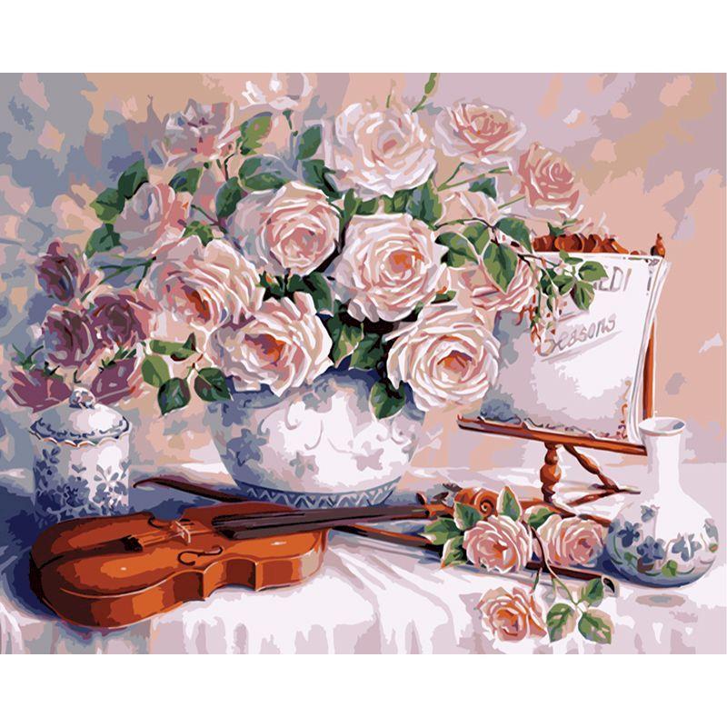 Violin Diy Oil Painting By Numbers Kits Grape Picture Flowers Painting Acrylic For Home Decoration Handpainted Unique Gift
Violin Diy Oil Painting By Numbers Kits Grape Picture Flowers Painting Acrylic For Home Decoration Handpainted Unique Gift