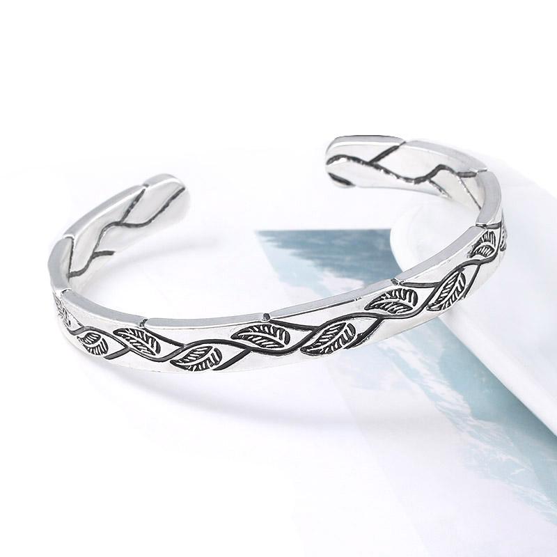 RJ Nose Viking Tree of Life Bangle Engraved Leaf Pattern Bracelets Energy Magnet Health Adjust Bileklik For Men Women Jewelry
RJ Nose Viking Tree of Life Bangle Engraved Leaf Pattern Bracelets Energy Magnet Health Adjust Bileklik For Men Women Jewelry