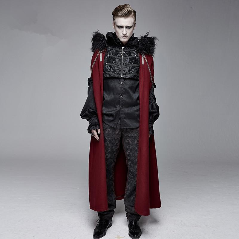 Gothic Men Cloak Coats Solid Men Jacket Overcoat Stand Collar Trench Casual Jackets Cape Winter Cosplay Costume, Ct123
Gothic Men Cloak Coats Solid Men Jacket Overcoat Stand Collar Trench Casual Jackets Cape Winter Cosplay Costume, Ct123