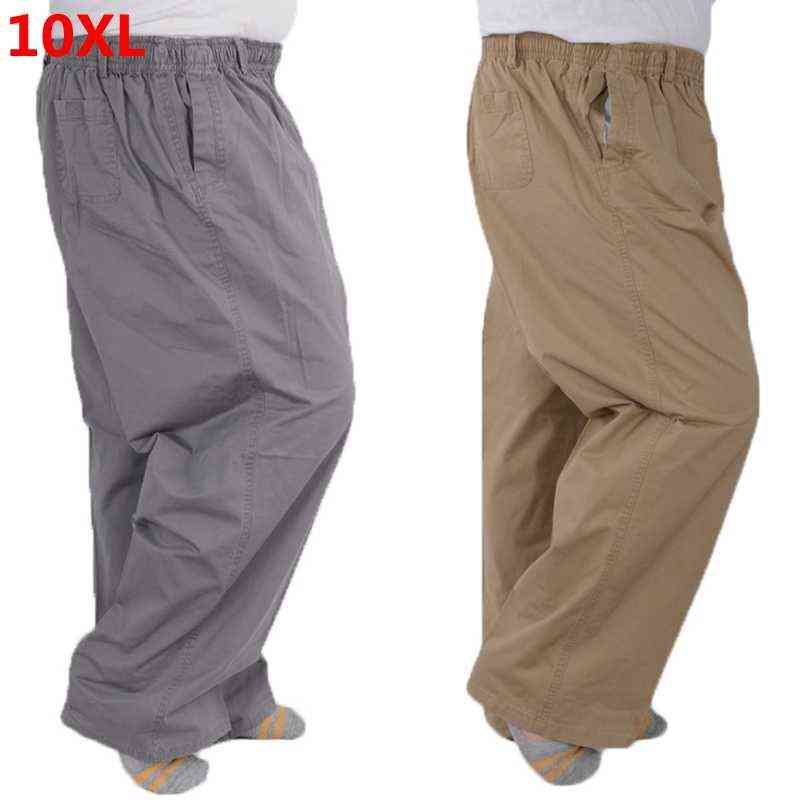 Plus size 8XL 11XL 12xl middle-aged men's summer thin elastic band high waist cotton casual trousers Dad oversize 9XL 8XL 7XL H1223, Army green
Plus size 8XL 11XL 12xl middle-aged men's summer thin elastic band high waist cotton casual trousers Dad oversize 9XL 8XL 7XL H1223, Army green