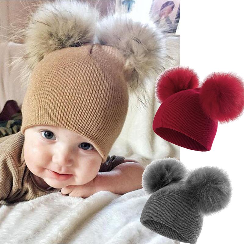 Hot Ins Children's Winter Knitted Hat Oversized Double Ball Wool Hat Baby Wool Ball Meticulous Knitted Head Warm
Hot Ins Children's Winter Knitted Hat Oversized Double Ball Wool Hat Baby Wool Ball Meticulous Knitted Head Warm