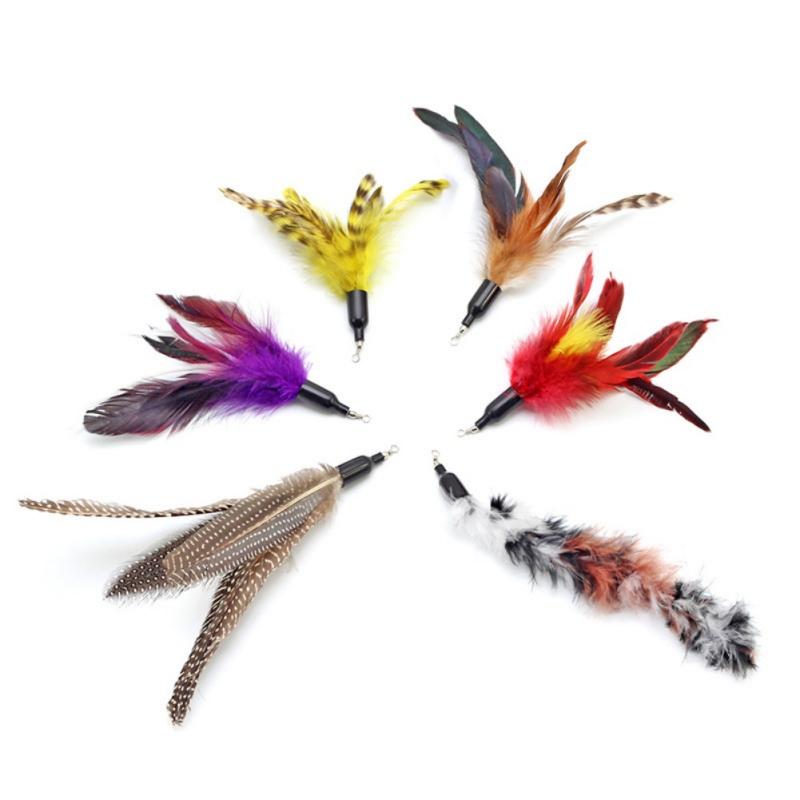 6 Pcs Fit For Life Replacement Feathers Pack Plus Soft Furry Tail For Interactive Cat and Kitten Toy Cat Toys Hot
6 Pcs Fit For Life Replacement Feathers Pack Plus Soft Furry Tail For Interactive Cat and Kitten Toy Cat Toys Hot