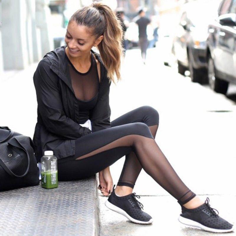 Women Fitness Leggings High Waist Mesh Patchwork Leggings Skinny Push Up Pants Sport Women Fitness 311, Black
Women Fitness Leggings High Waist Mesh Patchwork Leggings Skinny Push Up Pants Sport Women Fitness 311, Black