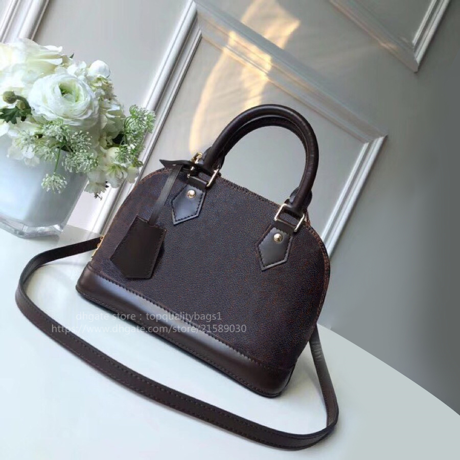 new Hot sold Fashion 25cm Alma BB Genuine leather Top quality women luxurys designersl handbag bag Classic shoulder bag Free Shipin, Brown flower
new Hot sold Fashion 25cm Alma BB Genuine leather Top quality women luxurys designersl handbag bag Classic shoulder bag Free Shipin, Brown flower