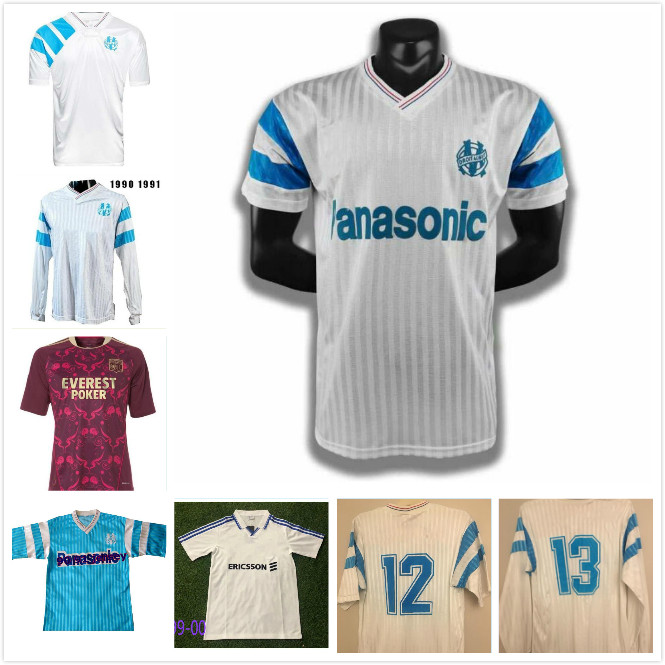 Pre-Sell Retro Olympique de Marseille 1990/91 Soccer Jerseys Papin Boli Cantona Waddle Pelé Vintage Kit Classic Shirt, Black;yellow
Pre-Sell Retro Olympique de Marseille 1990/91 Soccer Jerseys Papin Boli Cantona Waddle Pelé Vintage Kit Classic Shirt, Black;yellow