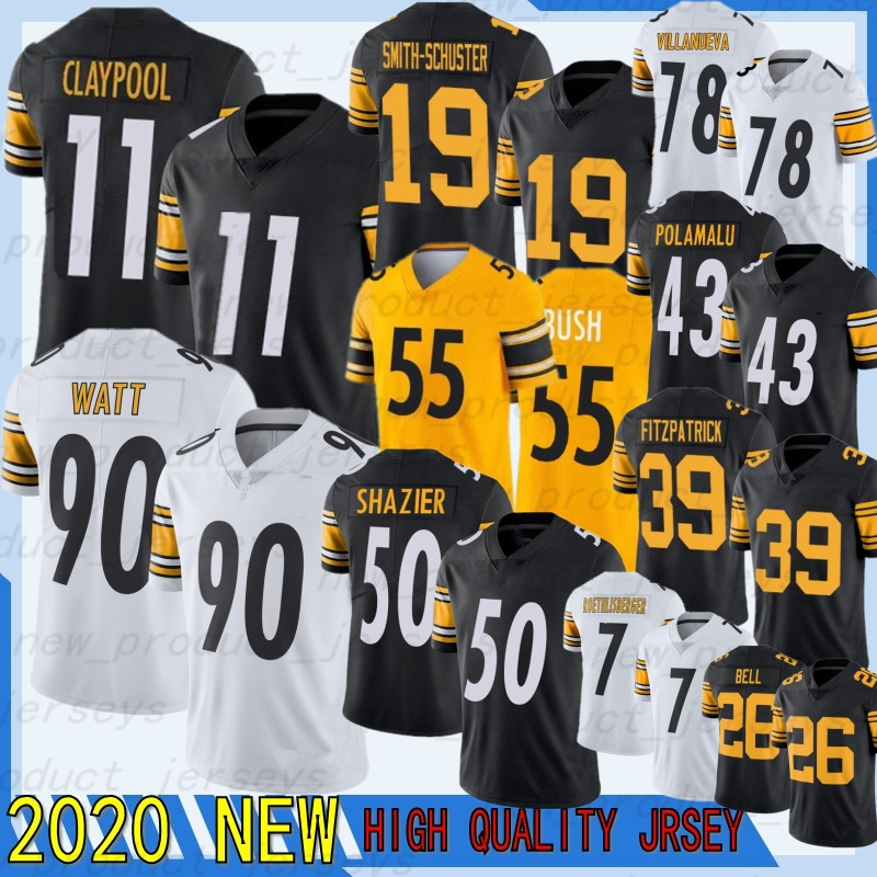 30 James Conner 90 T.J. Watt 11 Chase Claypool Football Jerseys 19 Juju Smith-Schuster 86 Hines Ward 2 Mason Rudolph 78 Alejandro Villanueva men jersey shirts, Gangren
30 James Conner 90 T.J. Watt 11 Chase Claypool Football Jerseys 19 Juju Smith-Schuster 86 Hines Ward 2 Mason Rudolph 78 Alejandro Villanueva men jersey shirts, Gangren