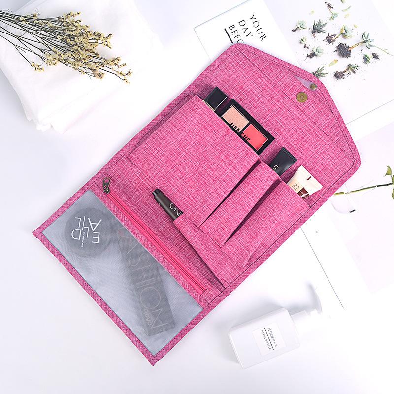 New large-capacity folding hanging wash bag travel long cosmetic bag portable cosmetic cosmetics organizer
New large-capacity folding hanging wash bag travel long cosmetic bag portable cosmetic cosmetics organizer
