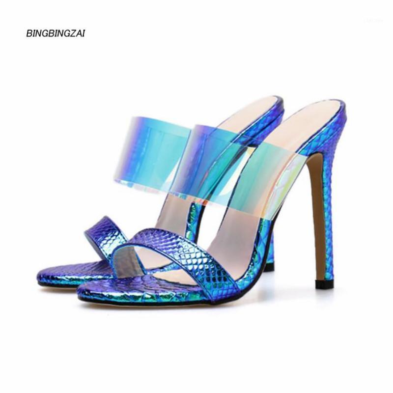 BBZAI model Star ladies shoes Summer New pattern Sandals 11CM Thin Heels Sexy Fashion Show Nightclub Talon haut 4-8 91, Blue
BBZAI model Star ladies shoes Summer New pattern Sandals 11CM Thin Heels Sexy Fashion Show Nightclub Talon haut 4-8 91, Blue
