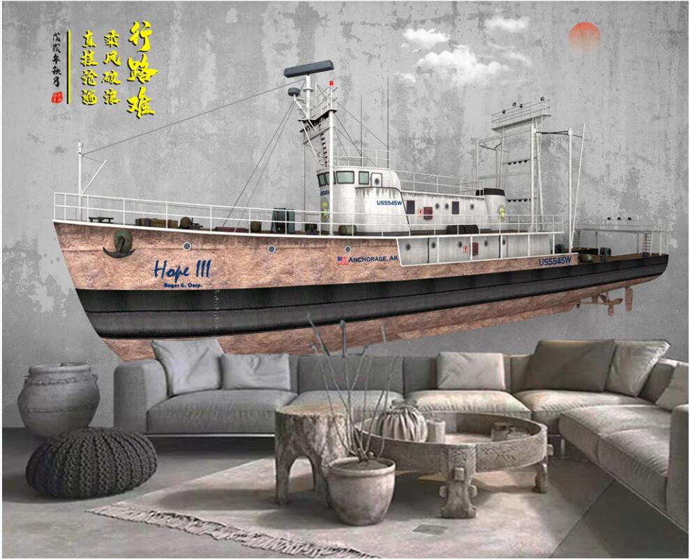 3d wallpaper custom photo The ship rides the wind and waves forward bravely decor 3d wall murals wallpaper for walls 3 d in the living room, Non-woven wallpaper
3d wallpaper custom photo The ship rides the wind and waves forward bravely decor 3d wall murals wallpaper for walls 3 d in the living room, Non-woven wallpaper