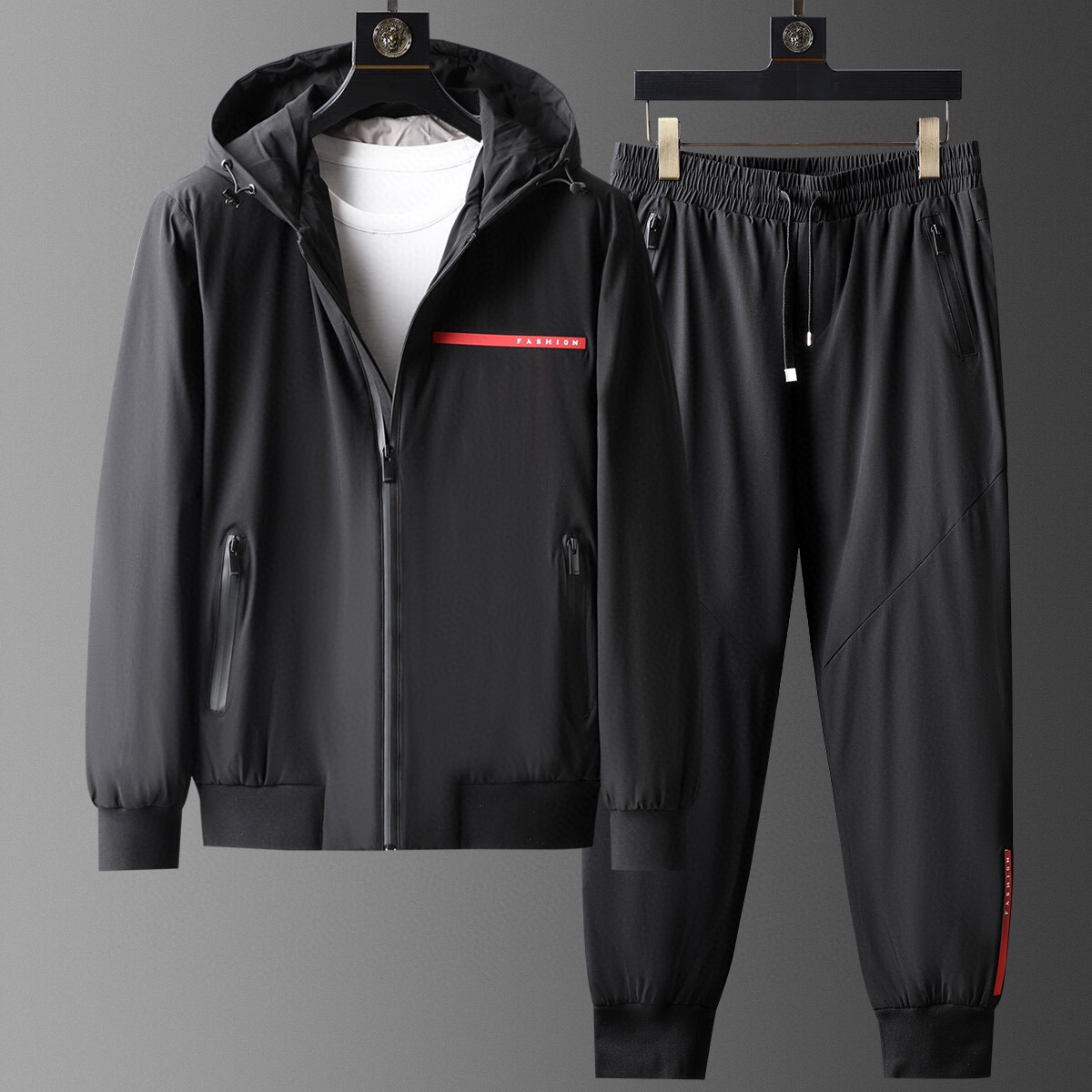 2020 winter warm white eiderdown outdoor windproof men's wear designer luxurious down jacket tracksuits ~ high-end quality mens tracksuit, Black
2020 winter warm white eiderdown outdoor windproof men's wear designer luxurious down jacket tracksuits ~ high-end quality mens tracksuit, Black