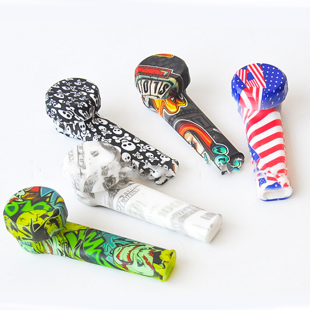 3.5 inch Silicone Pipe with opp bag colorful Spoon Hand Printing Water Dabble tube For Dry Herb Customized Printings mix colors fou choose
3.5 inch Silicone Pipe with opp bag colorful Spoon Hand Printing Water Dabble tube For Dry Herb Customized Printings mix colors fou choose