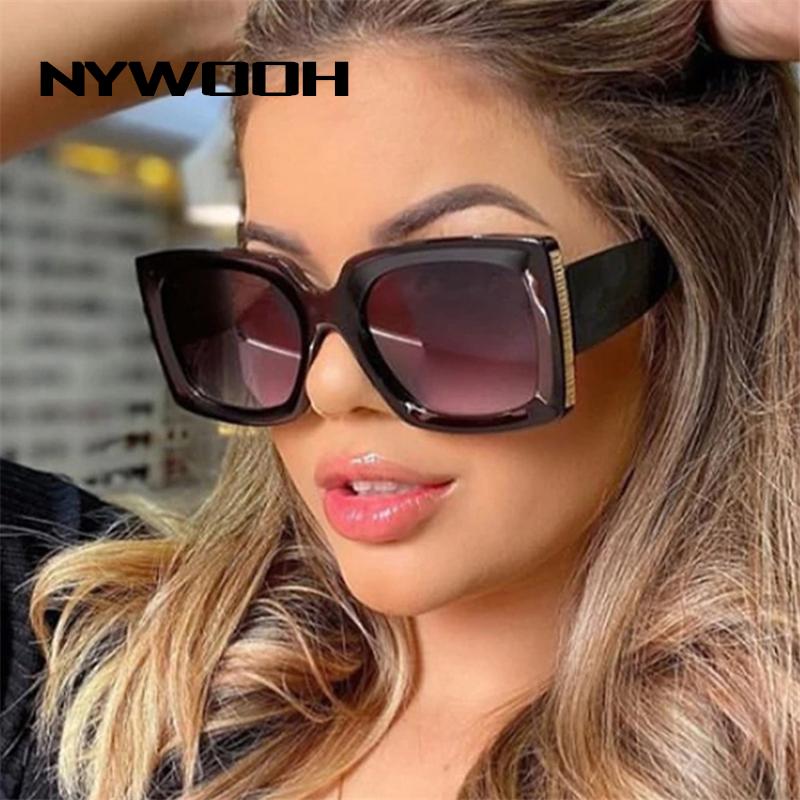 Sunglasses NYWOOH Classic Vintage Square Women Oversized Sun Glasses Ladies Retro Modern Sunglass Black Big Frame
Sunglasses NYWOOH Classic Vintage Square Women Oversized Sun Glasses Ladies Retro Modern Sunglass Black Big Frame