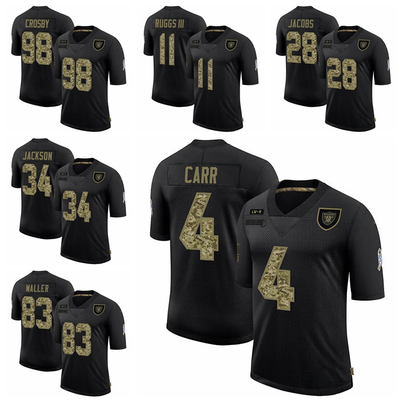 Las Vegas Raiders MEN NFL #4 Derek Carr 28 Josh Jacobs 98 Maxx Crosby 2020 Salute To Service Camo Limited Black Jersey
Las Vegas Raiders MEN NFL #4 Derek Carr 28 Josh Jacobs 98 Maxx Crosby 2020 Salute To Service Camo Limited Black Jersey
