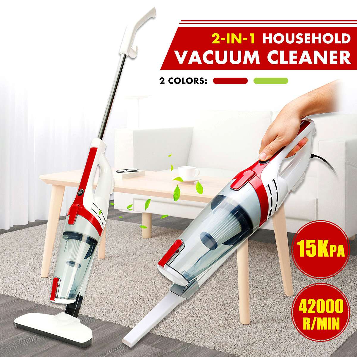 15000PA Portable Handheld Vacuum Cleaner Strong Suction HEPA filter Dust Collector Aspirator Wet and Dry Dual Use Vacuum Cleaner
15000PA Portable Handheld Vacuum Cleaner Strong Suction HEPA filter Dust Collector Aspirator Wet and Dry Dual Use Vacuum Cleaner